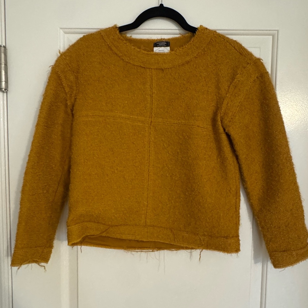 Chanel Vintage Wool Crewneck Sweater